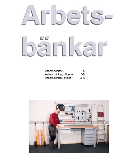 Arbetsbänkar